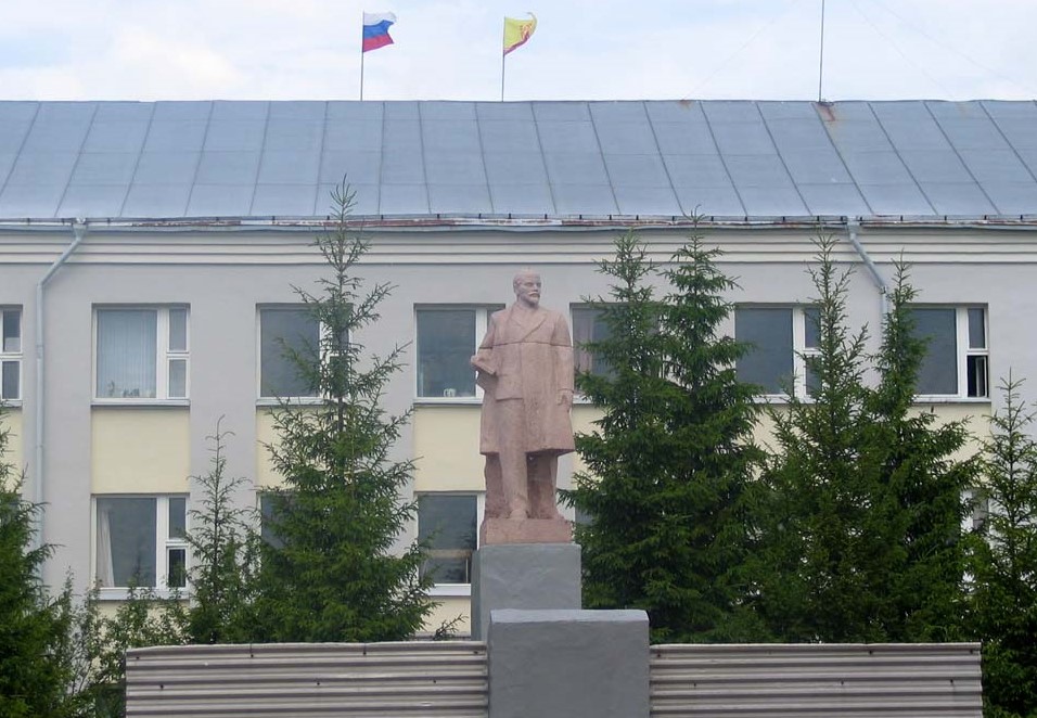 Ленин в Вурнарах